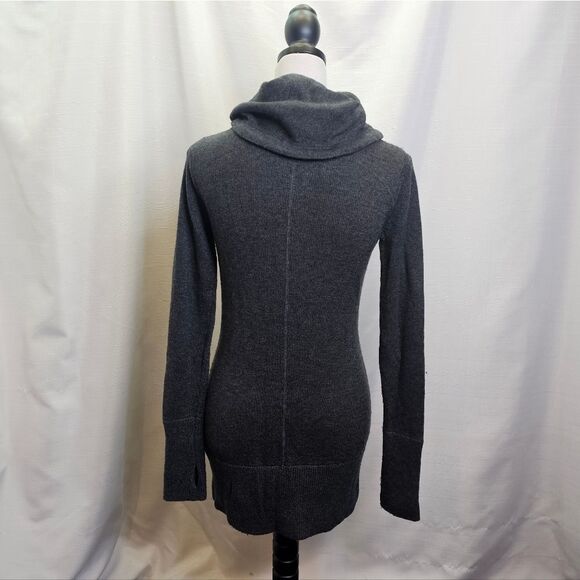 Dakini Gray Cowl Neck Sweater Dress Size XS - Picture 8 of 8